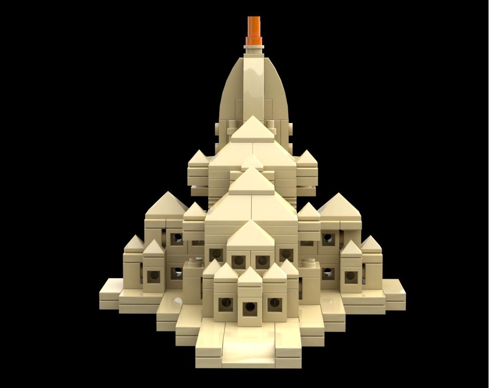 LEGO MOC-171592 Ayodhya Ram Temple by Desibricks | Rebrickable - Build ...