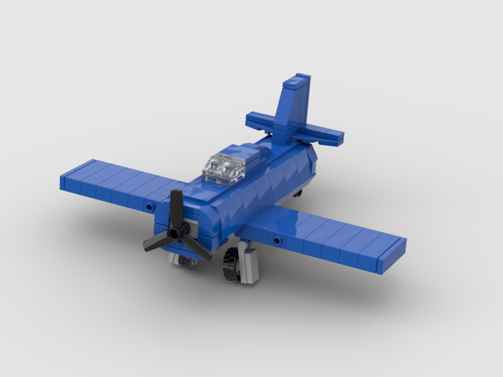 LEGO MOC Grumman F6F hellcat by the_legotanker | Rebrickable - Build ...