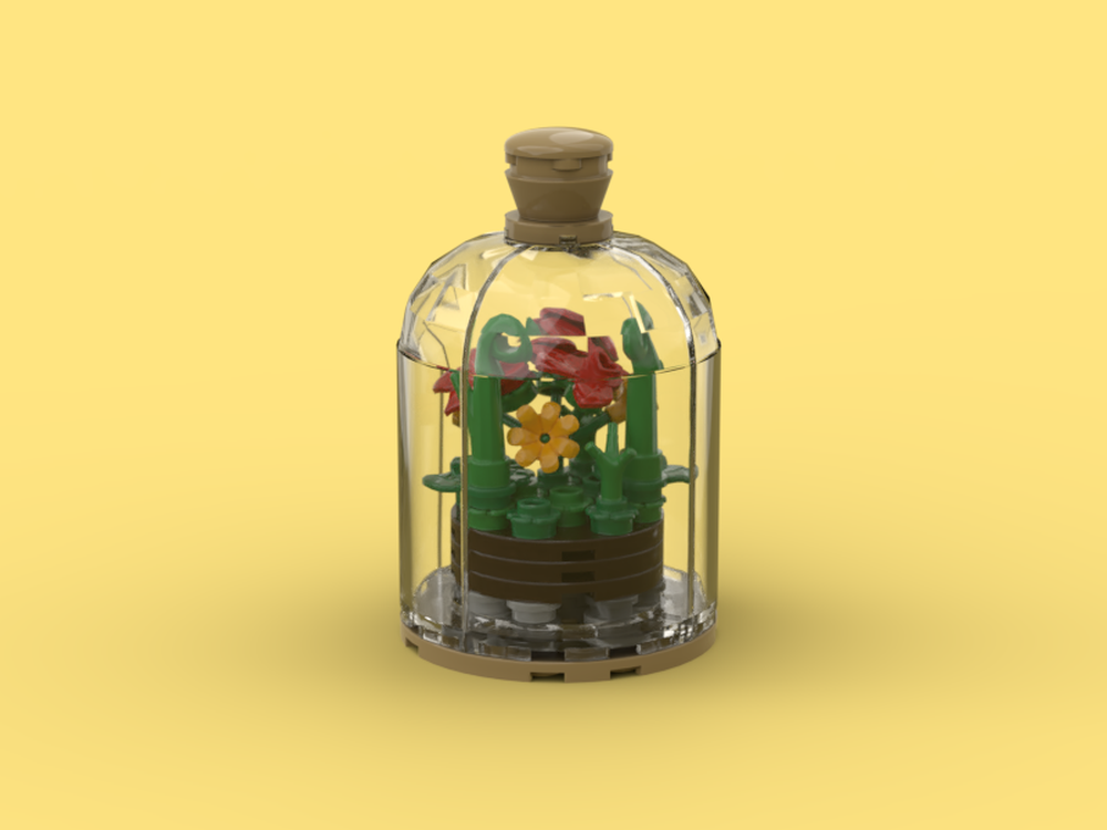 LEGO MOC Terrarium by The LEGO Brick | Rebrickable - Build with LEGO