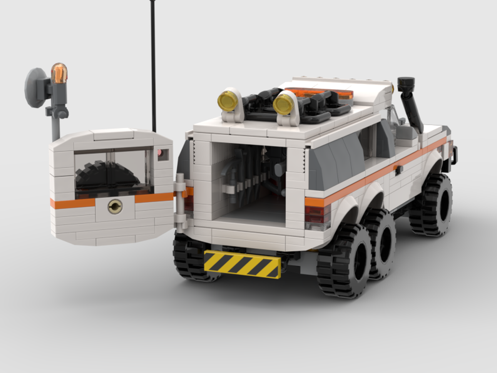 LEGO MOC-171641 1996 Isuzu Trooper Polar 6x6 by toms8wides
