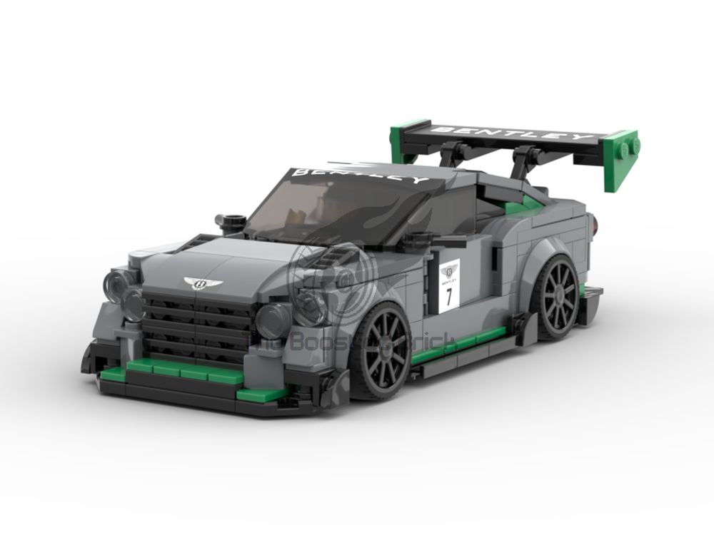 LEGO MOC Bentley Continental GT3 by TheBoostedBrick | Rebrickable ...