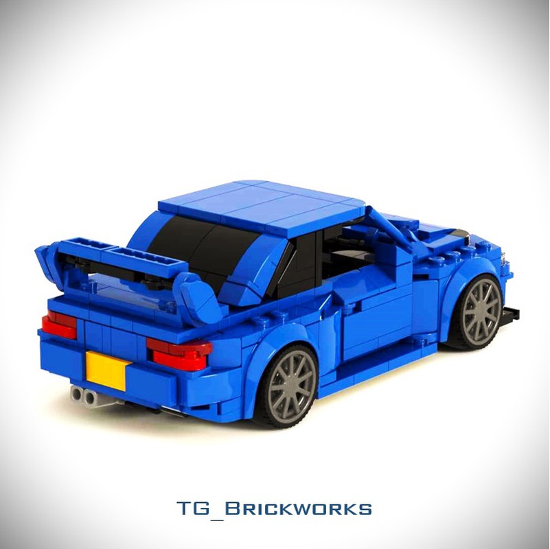 LEGO MOC Subaru Impreza 22B STi | Prodrive P25 by tg_brickworks ...