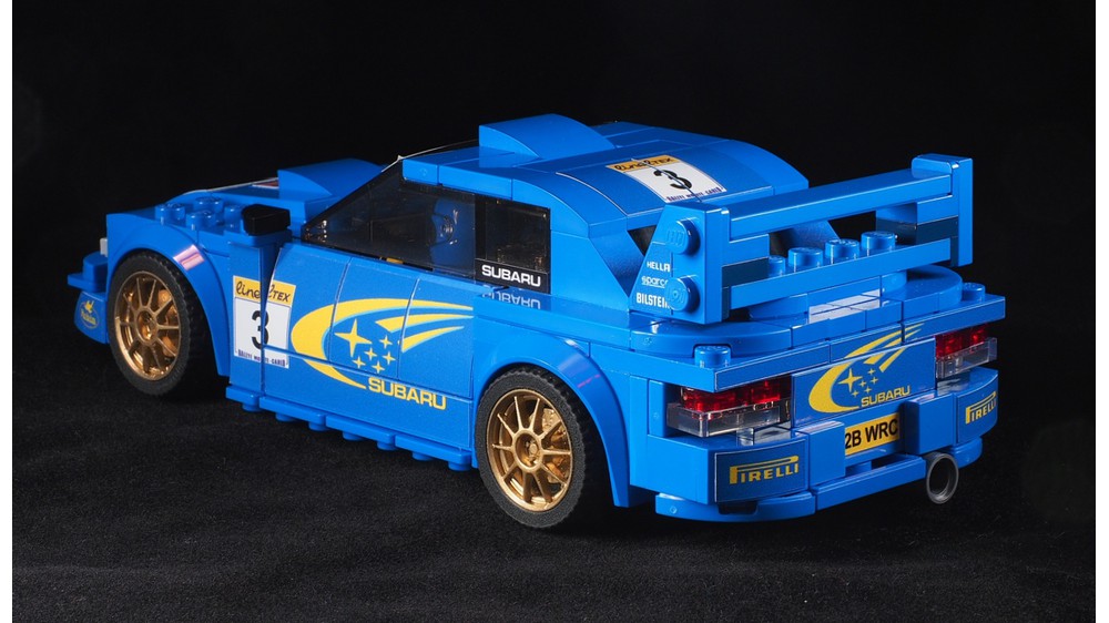 LEGO MOC Subaru Impreza 22B WRC by PanDanBrick | Rebrickable - Build ...