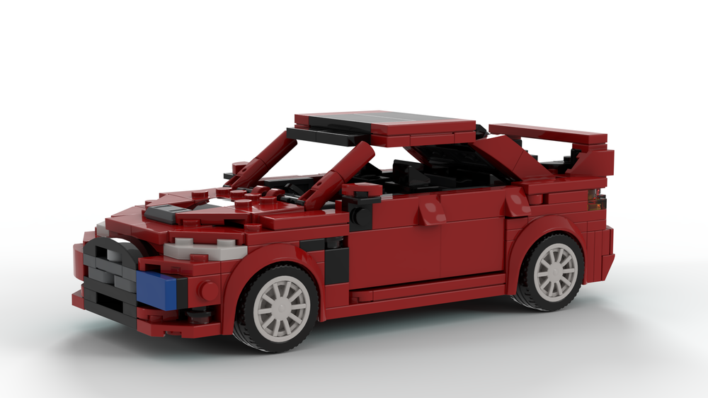 LEGO MOC Mitsubishi Lancer EVO 10 by ZagoPyramid | Rebrickable - Build ...