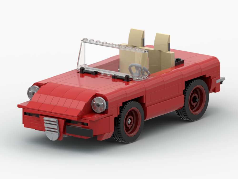 LEGO MOC Alfa Romeo Spider (Version 1) by thibou1234 | Rebrickable ...