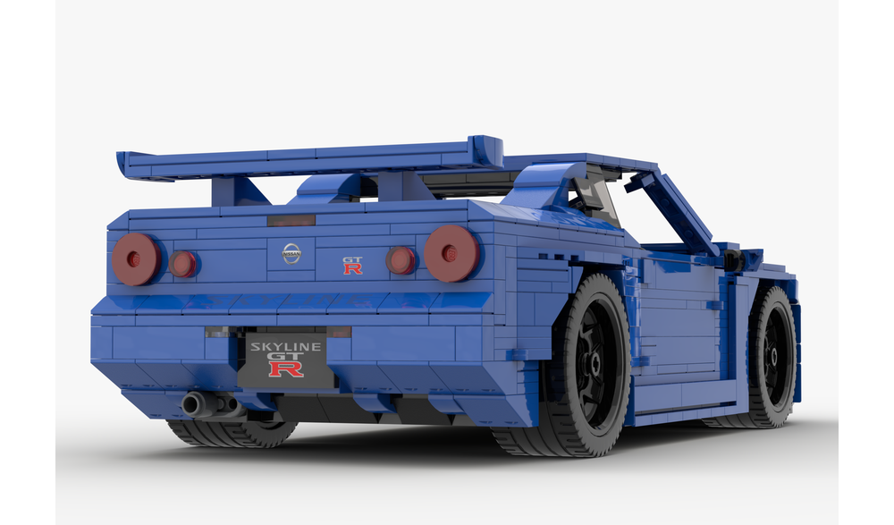LEGO MOC-171766 Nissan Skyline GTR R34 by IronBricks17