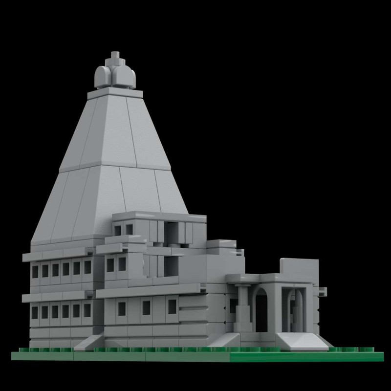 LEGO MOC-171808 Brihadeshwara Temple Thanjavur by Desibricks ...