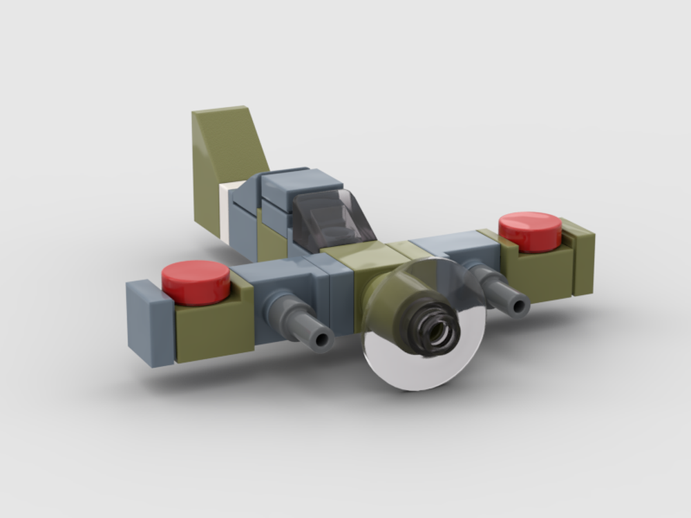 LEGO MOC spitfire by mini military builds | Rebrickable - Build with LEGO