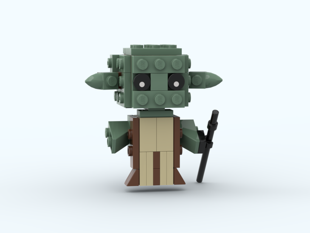 LEGO MOC Yoda by blue_dolfin_bricks