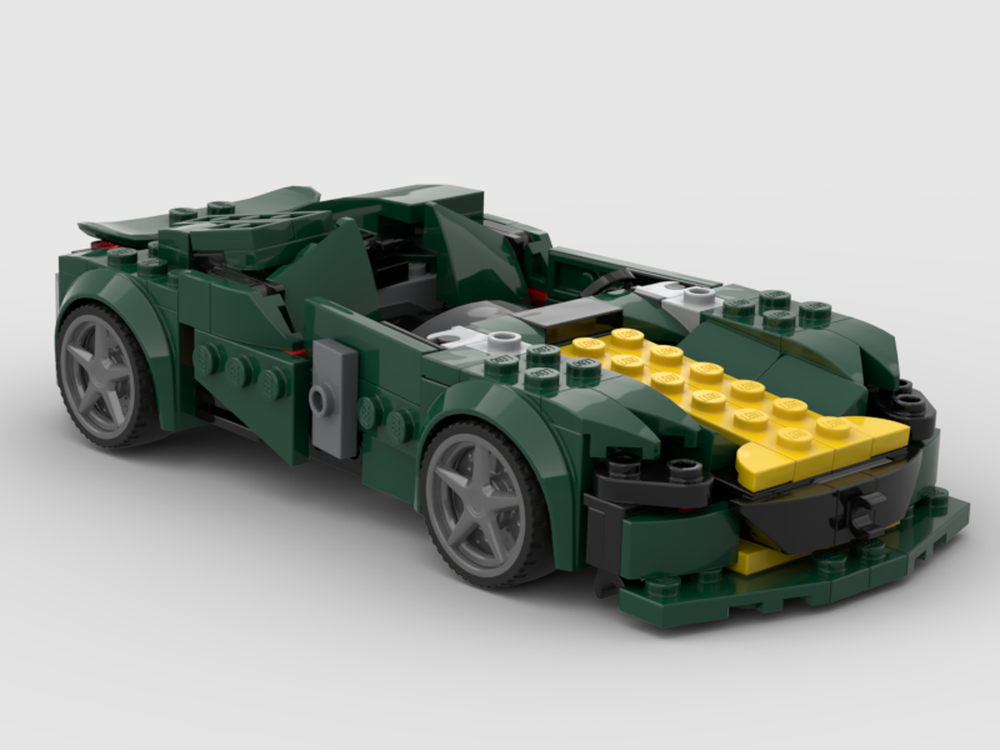 LEGO MOC 76907 Ferrari Monza by NJDesign | Rebrickable - Build with LEGO