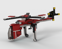 31047 Sikorsky S-64 Skycrane Heavy Lift Cargo Helicopter