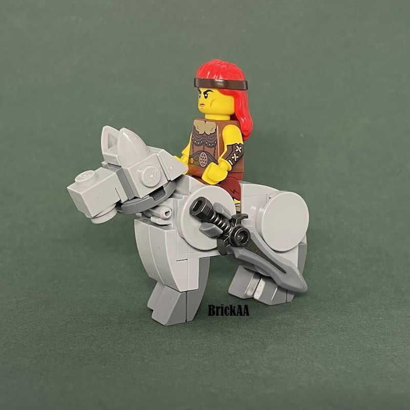 LEGO MOC Wolf rider by BrickAA | Rebrickable - Build with LEGO