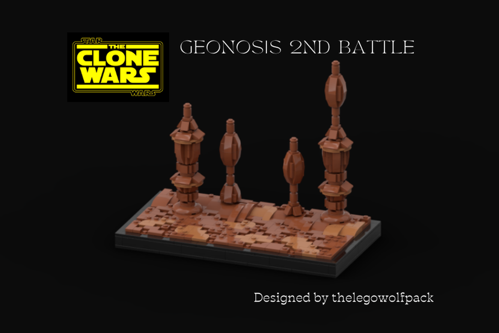 LEGO MOC Geonosis 2nd battle by thelegowolfpack | Rebrickable - Build ...