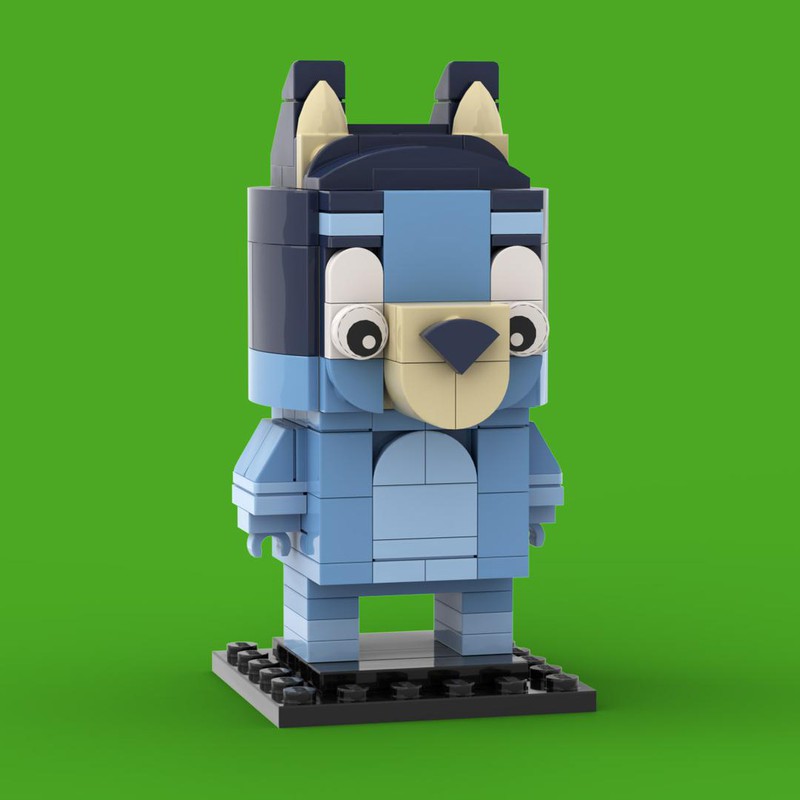 LEGO MOC Bluey Custom Brickheadz by custominstructions | Rebrickable ...