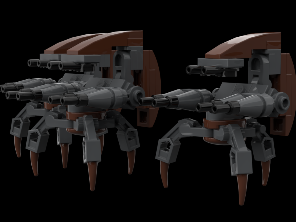 LEGO MOC-172043 Droideka by fineadditionbricks | Rebrickable - Build ...
