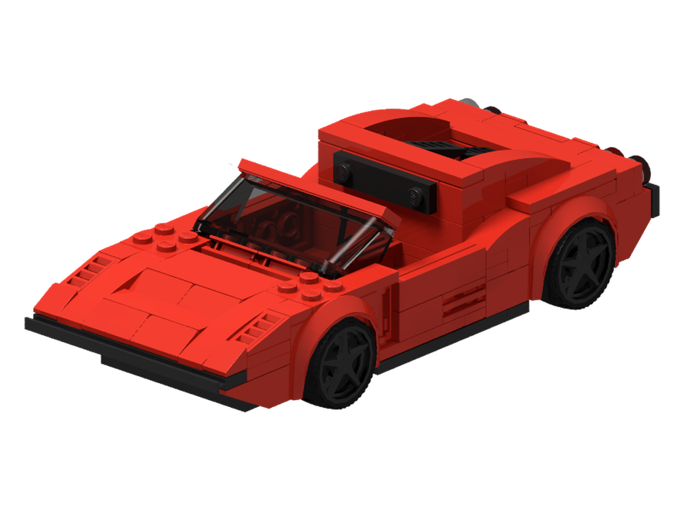 LEGO MOC Inspired by Ferrari 308 GTS by streettuning | Rebrickable ...