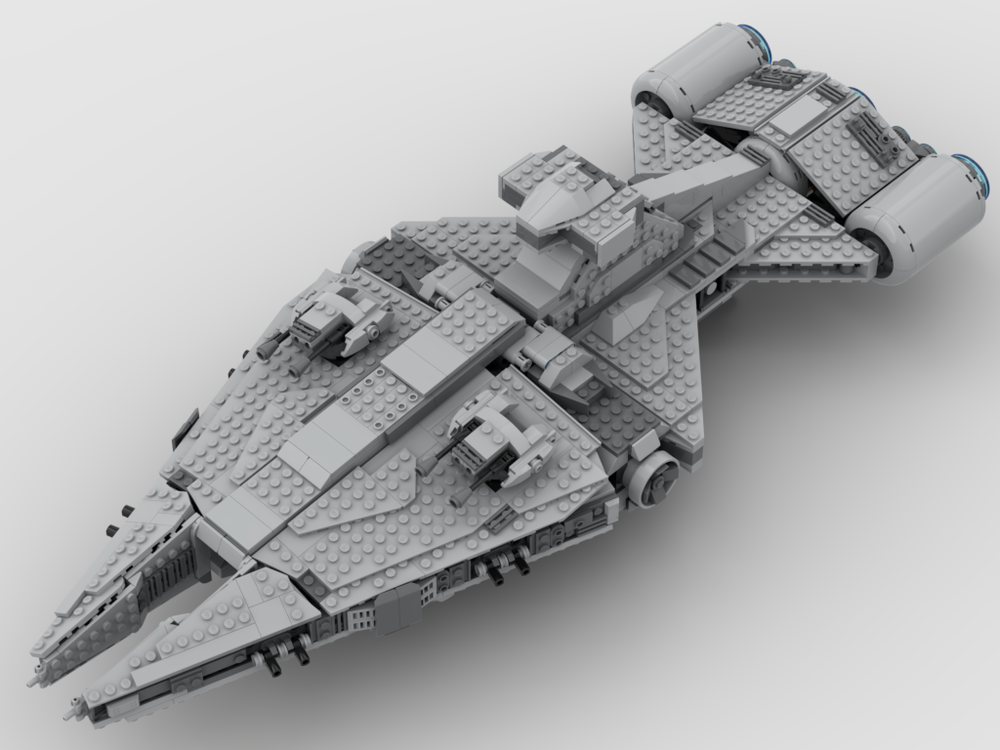 LEGO MOC Imperial Light Cruiser MOD (LEGO 75315) by aachthor ...