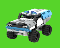 Police SUV - 42090-42091 combo model