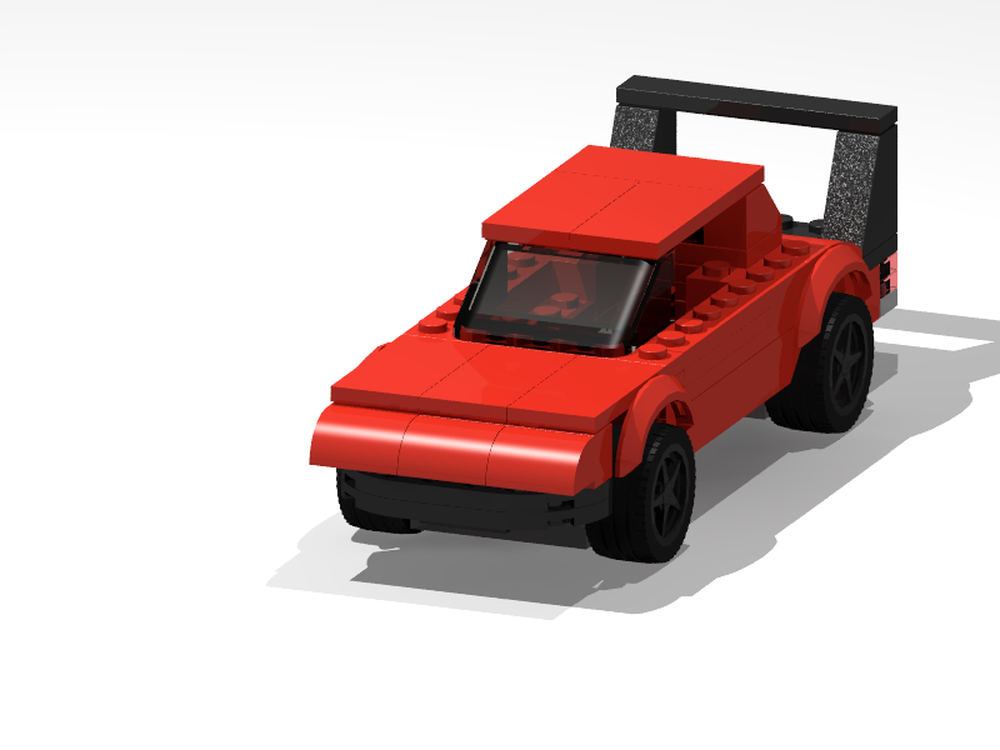 LEGO MOC 1969 Dodge Daytona by WILD_BLUEY | Rebrickable - Build with LEGO