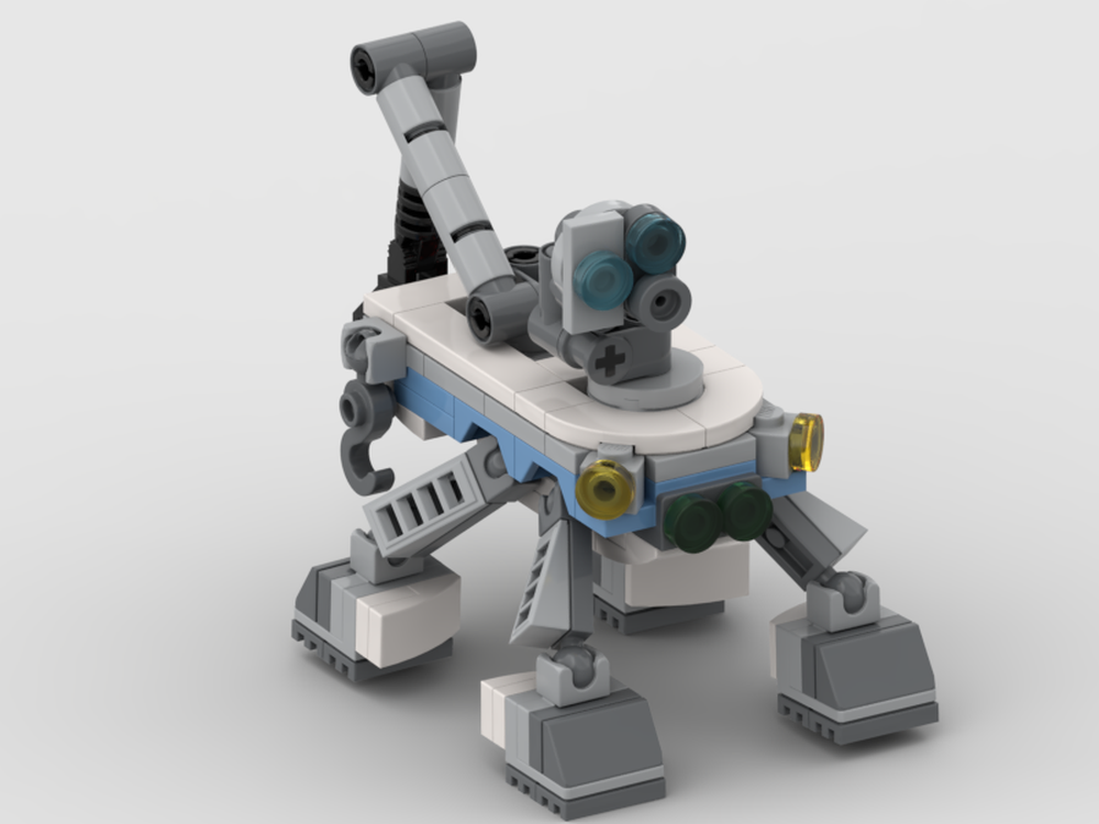 LEGO MOC Construction Walker Robot by t-nova | Rebrickable - Build with ...