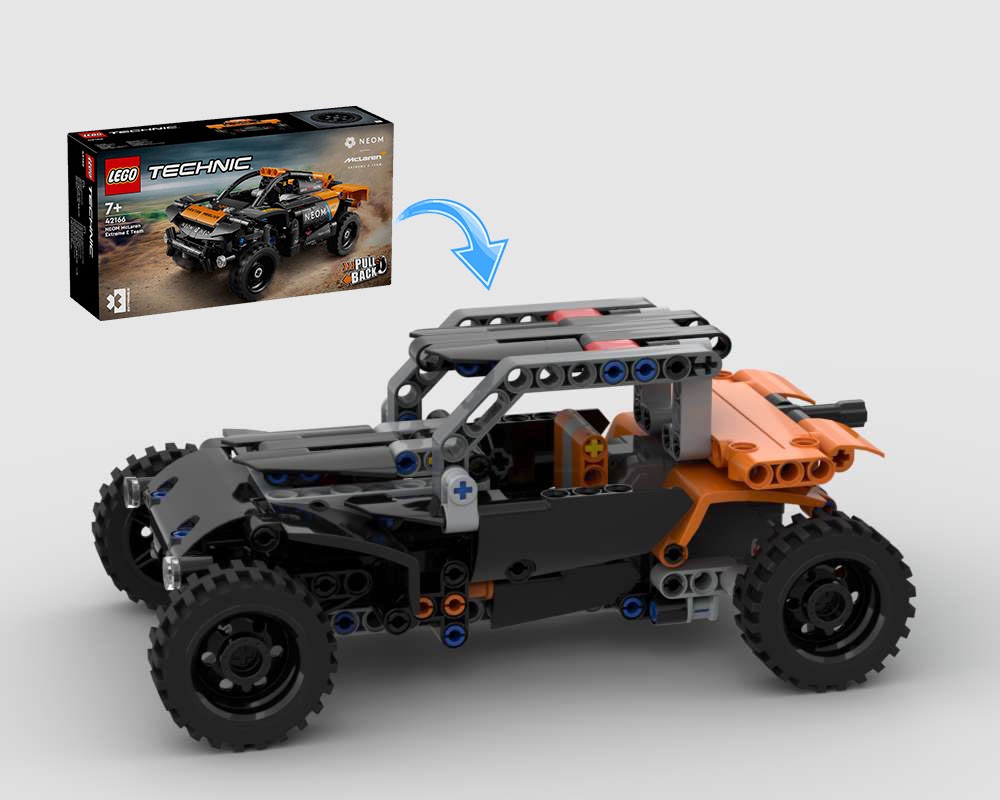 LEGO MOC Buggy 42166 Alternative by ErikGS | Rebrickable - Build