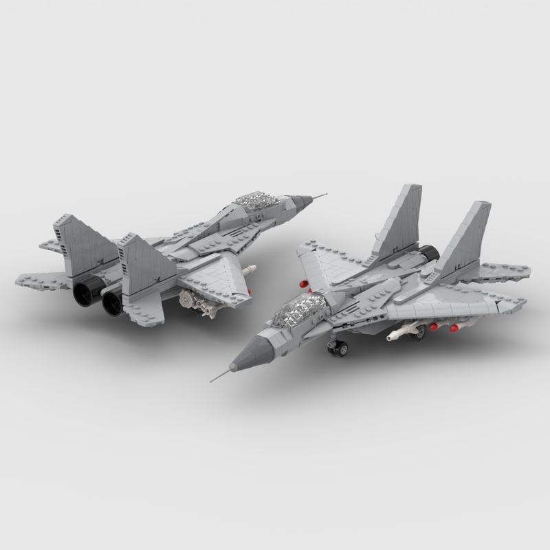 LEGO MOC Mig 29 by ynry | Rebrickable - Build with LEGO