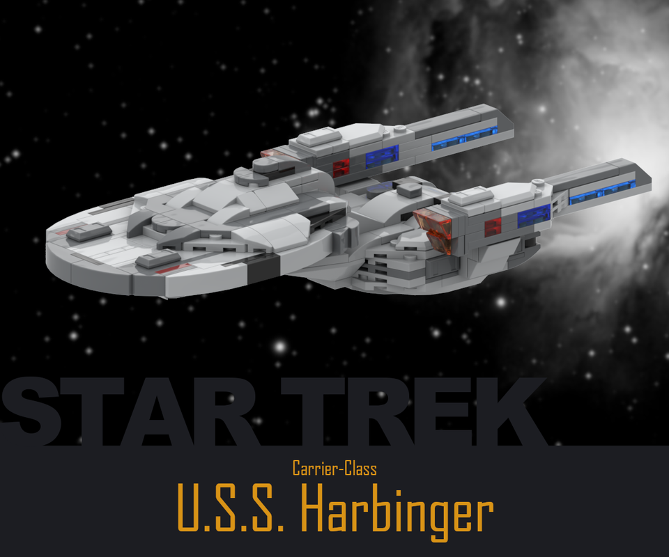 LEGO MOC Star Trek - U.S.S. Harbringer by The(Brick)Architect ...