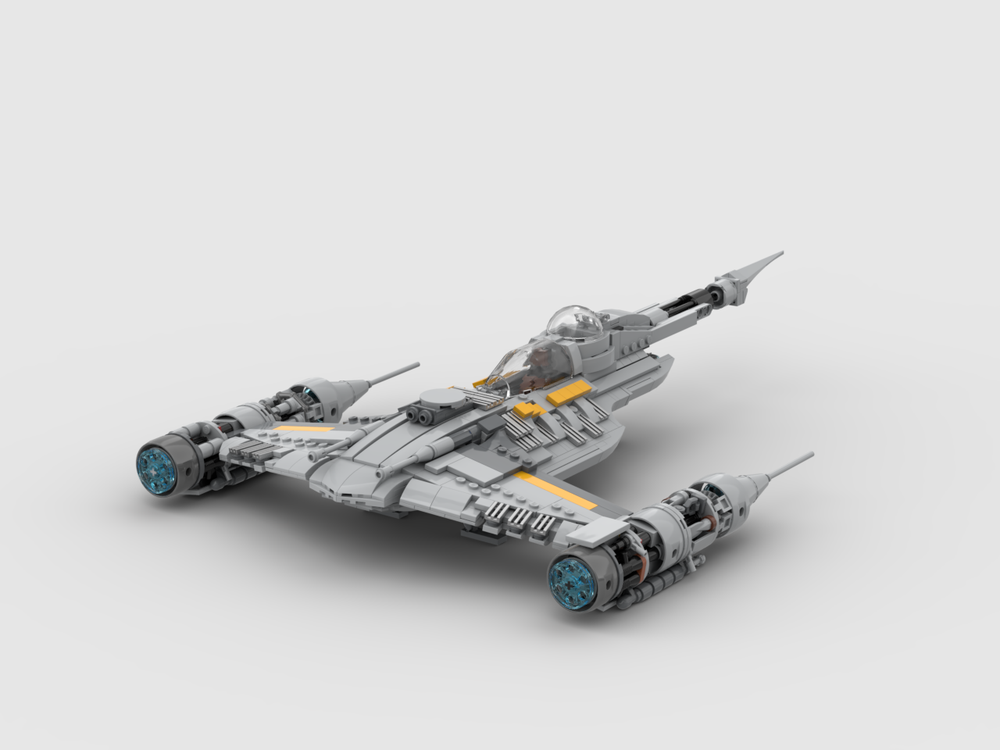 LEGO MOC MANDALORIAN N1 STARFIGHTER by DETAILBRICKS | Rebrickable ...