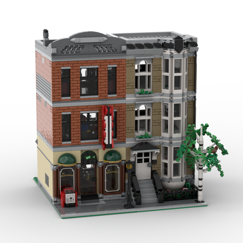 Lego Moc Bar And Billiards + Apartment By Lego New-york 