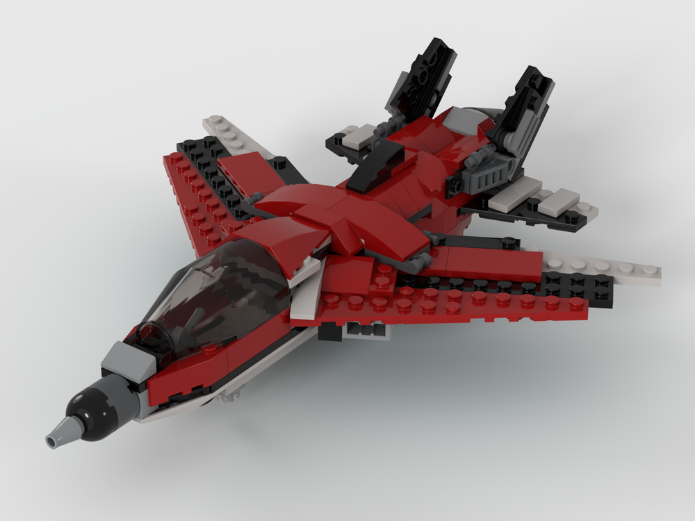 LEGO MOC 31047 Jet Fighter by Welsh Dynasty Builds | Rebrickable ...