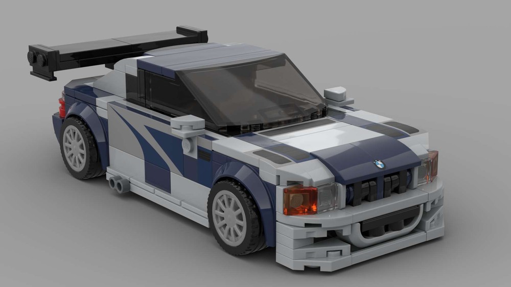 LEGO MOC Speed Champions BMW M3 E46 Gtr from Need for Speed Most Wanted ...