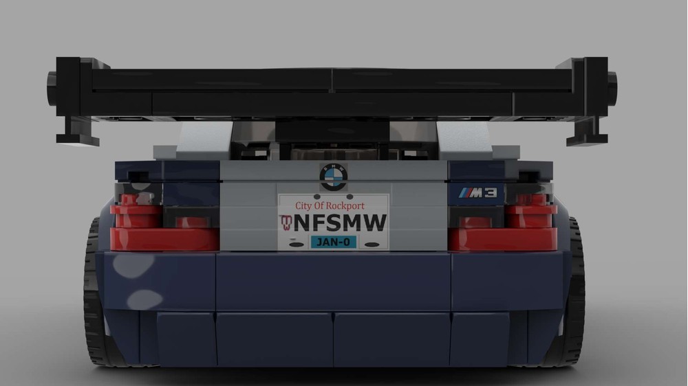 LEGO MOC Speed Champions BMW M3 E46 Gtr from Need for Speed Most Wanted ...