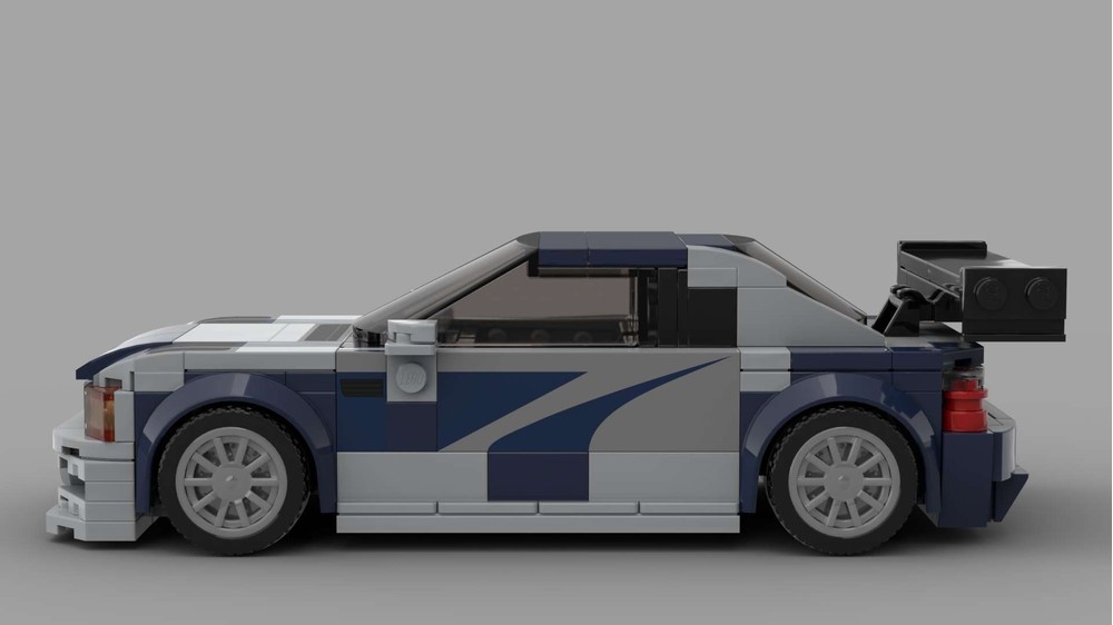 LEGO MOC Speed Champions BMW M3 E46 Gtr from Need for Speed Most Wanted ...