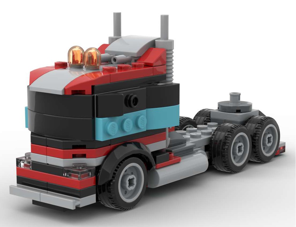 LEGO MOC 31146 Truck & Trailer & RaceBoat by PeterSzabo | Rebrickable ...