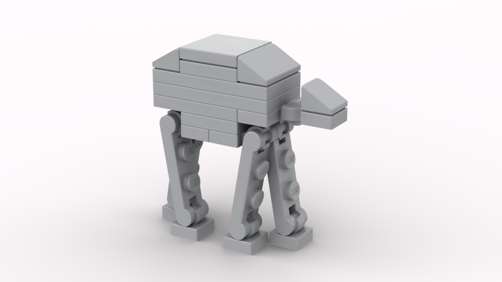 Lego Moc Micro At-at By Brickman0205 