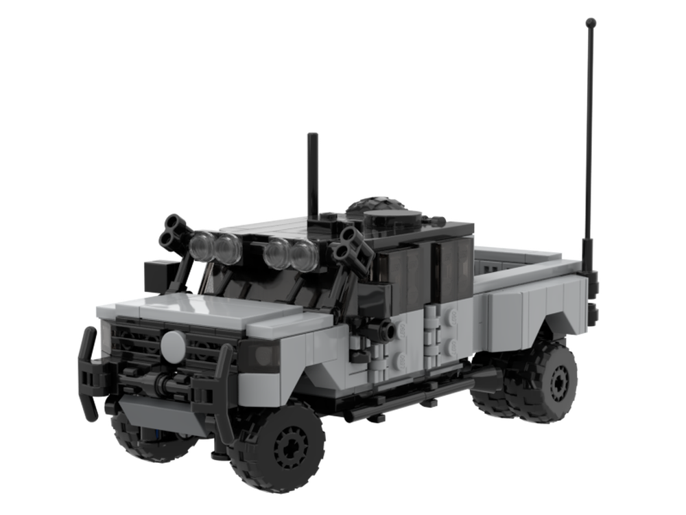 LEGO MOC Military SUV by Somerslego