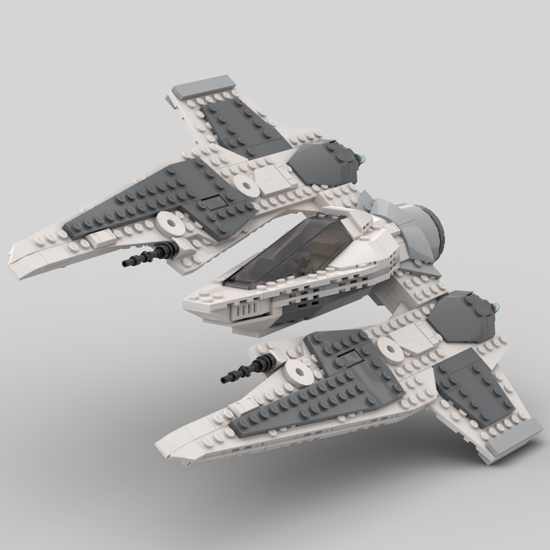 LEGO MOC Fang Fighter MOD by Keyser | Rebrickable - Build with LEGO