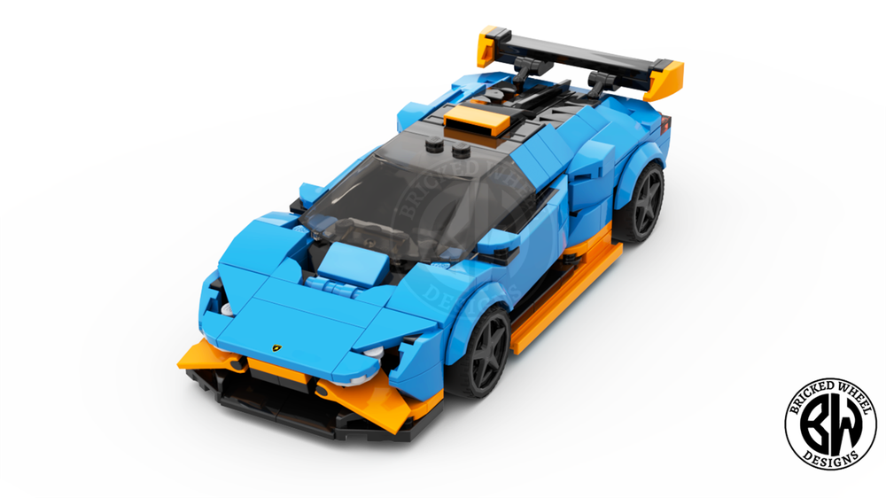 LEGO MOC Lamborghini Huracan STO by BrickedWheel | Rebrickable - Build ...