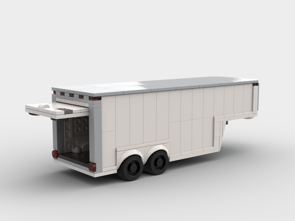 LEGO MOC Fifth wheel Trailer by owstin Rebrickable Build with LEGO