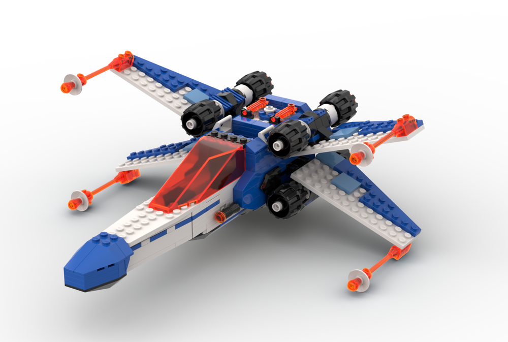 LEGO MOC Ice Planet 2002 Starfighter by legobymunzy | Rebrickable ...