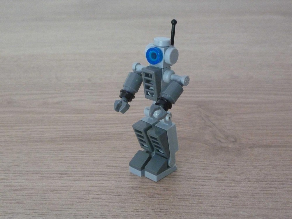 LEGO MOC LEGO How To Build A Mini Robot Mech 2 Instructions Tutorial 