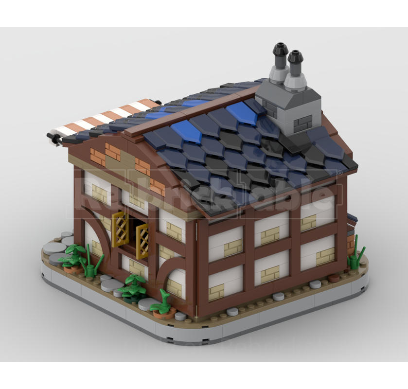 LEGO MOC Medieval Castle: Bakery (v.2) by Fantasts | Rebrickable ...