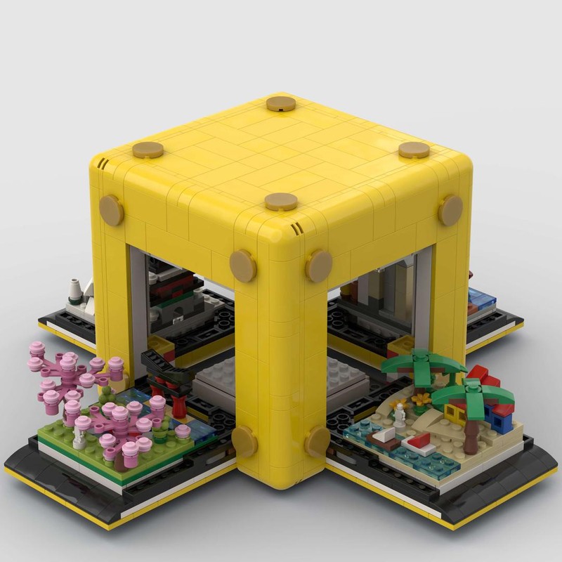 LEGO MOC Cute-Magi-Cube+4 Seasons by uminuo | Rebrickable - Build with LEGO