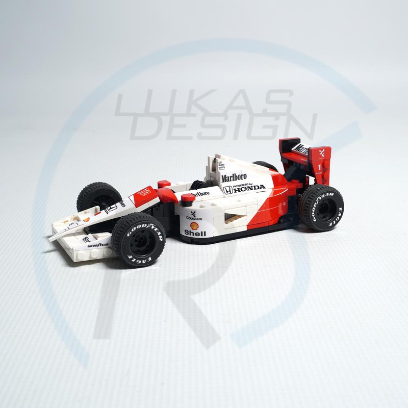 LEGO MOC McLaren F1 MP4/6 1:24 Scale by Lukas2020 | Rebrickable - Build ...