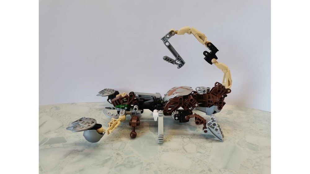 LEGO MOC Scorpion Combiner Model (Pohatu Nuva and Pahrak-Kal) by