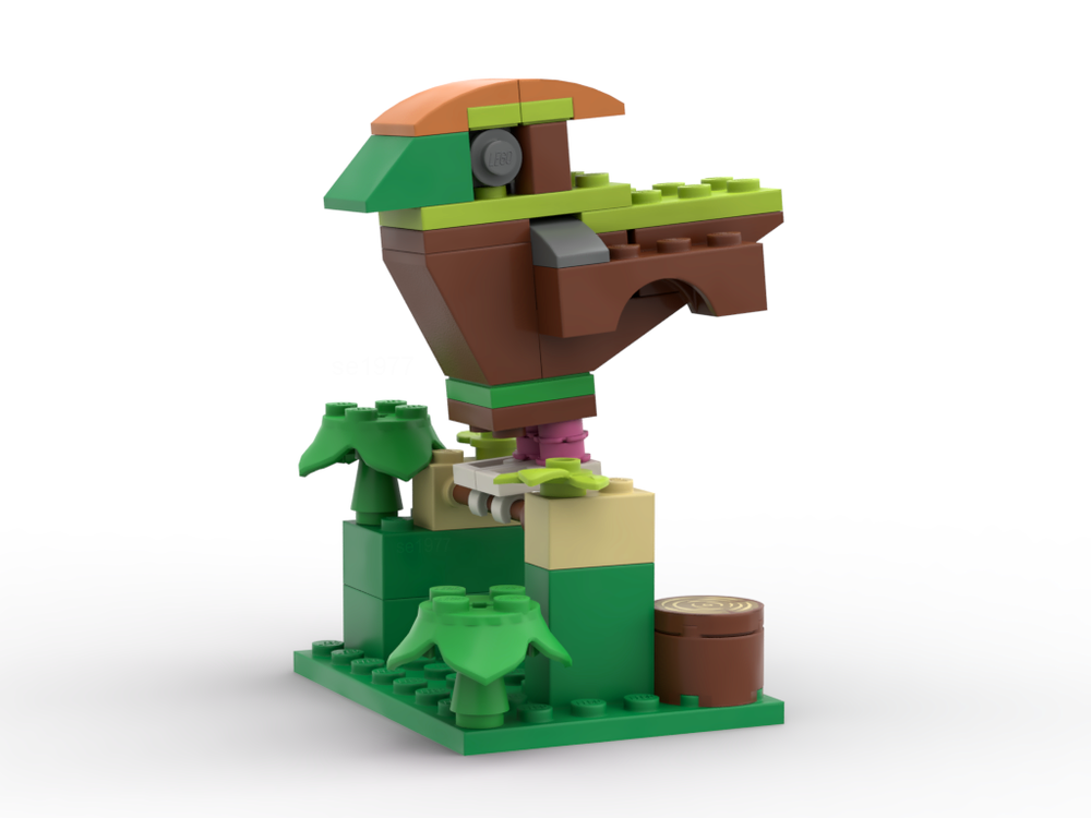 41677 Bird on a stick