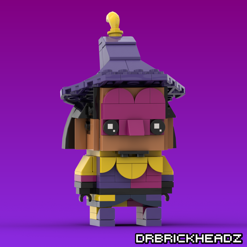 LEGO MOC Clopin Trouillefou (Hunchback of Notre Dame) Brickheadz by ...