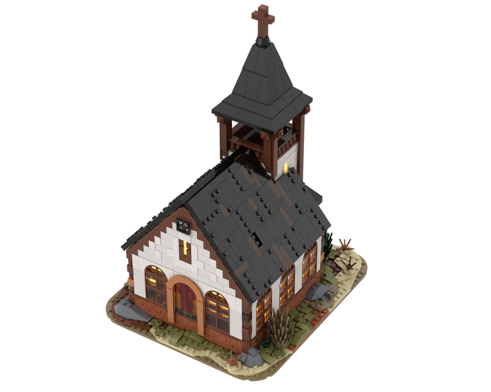 LEGO MOC Church (Western Series #4) by Legat_Of_Legion | Rebrickable ...