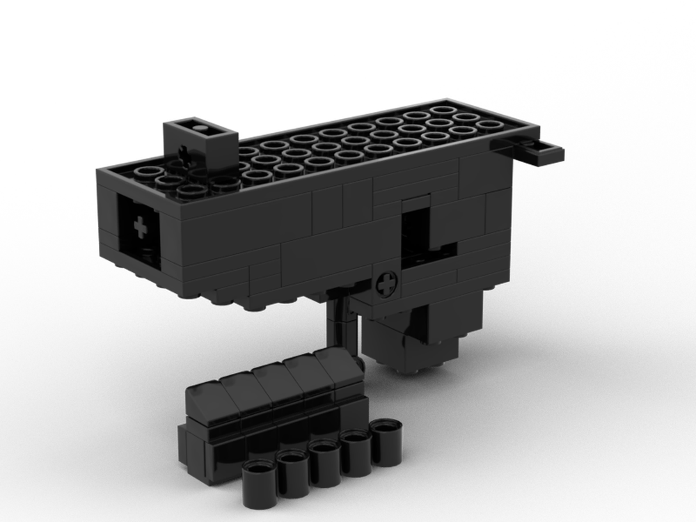 LEGO MOC Small pocket gun v1 (shell ejecting) by Technic-brick designer ...