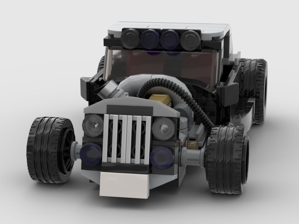 LEGO MOC 1928 Ford Model A Hot Rod by toms8wides | Rebrickable - Build ...
